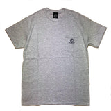 FLOWER RECORDS LOGO POCKET TEE (ONE WASH)