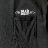 MADNE22 POCKET TEE / WEARWAX×SHIBUYA CLUB BALL(ONE WASH)