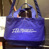 "IT'2 MUS1C" 2WAY TOTE BAG