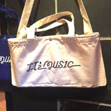 "IT'2 MUS1C" 2WAY TOTE BAG