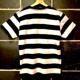 FLOWER RECORDS LOGO BORDER TEE (ONE WASH)