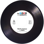 【絶賛好評発売中！】World's Famous feat. 45trio / DJ KOCO aka SHIMOKITA / ７インチ (アナログ・レコード）