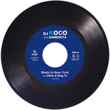 【 ２０２５年４月１２日発売 】Made In New York / DJ KOCO aka SHIMOKITA feat. 45trio & King TJ / ７インチ (アナログ・レコード）